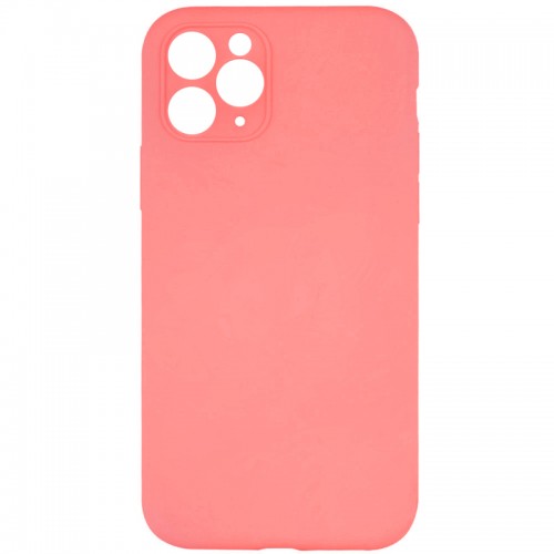 Чехол Silk Full Camera Protective (AA) NO LOGO для Apple iPhone 12 Pro (6.1") Коралловый / Pink Orange