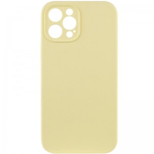 Чехол Silk Full Camera Protective (AA) NO LOGO для Apple iPhone 12 Pro Max (6.7") Жёлтый / Mellow Yellow
