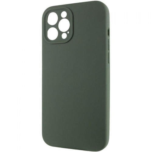 Чехол Silk Full Camera Protective (AA) NO LOGO для Apple iPhone 12 Pro Max (6.7") Зеленый / Cyprus Green