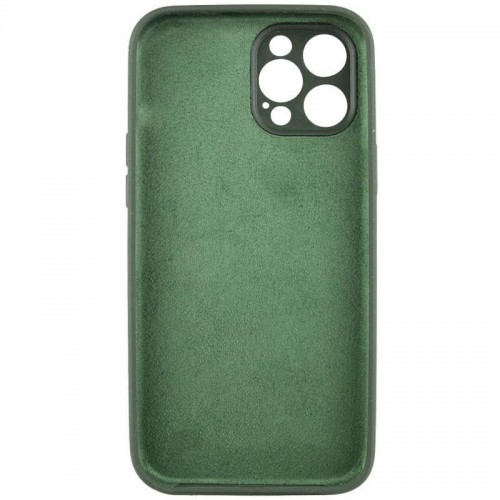 Чехол Silk Full Camera Protective (AA) NO LOGO для Apple iPhone 12 Pro Max (6.7") Зеленый / Cyprus Green