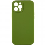 Чехол Silk Full Camera Protective (AA) NO LOGO для Apple iPhone 12 Pro Max (6.7") Зеленый / Dark Olive