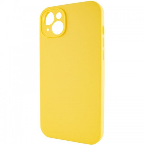 Чехол Silk Full Camera Protective (AA) NO LOGO для Apple iPhone 13 (6.1") Желтый / Yellow