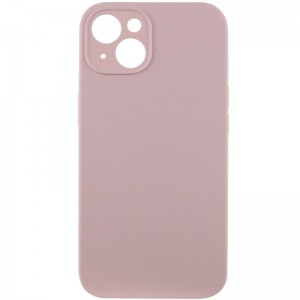 Чехол Silk Full Camera Protective (AA) NO LOGO для Apple iPhone 13 (6.1") Розовый / Chalk Pink