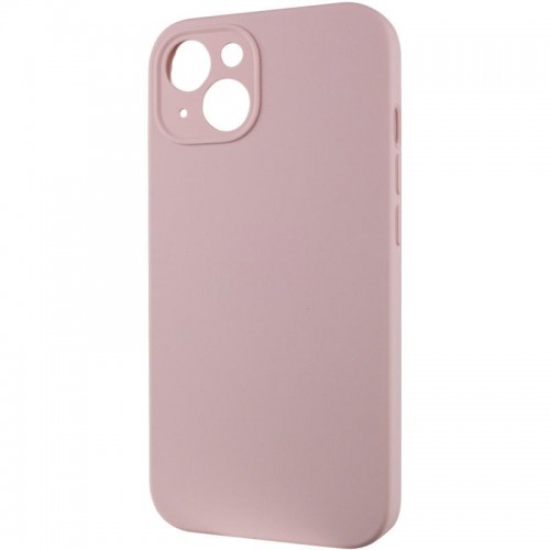 Чехол Silk Full Camera Protective (AA) NO LOGO для Apple iPhone 13 (6.1") Розовый / Chalk Pink