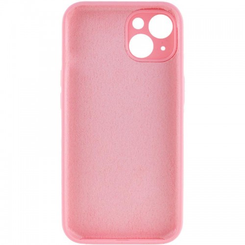 Чехол Silk Full Camera Protective (AA) NO LOGO для Apple iPhone 13 (6.1") Розовый / Light pink