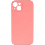Чехол Silk Full Camera Protective (AA) NO LOGO для Apple iPhone 13 (6.1") Коралловый / Pink Orange