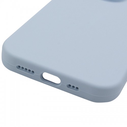 Чехол Silk Full Camera Protective (AA) NO LOGO для Apple iPhone 13 Pro (6.1") Голубой / Sweet Blue