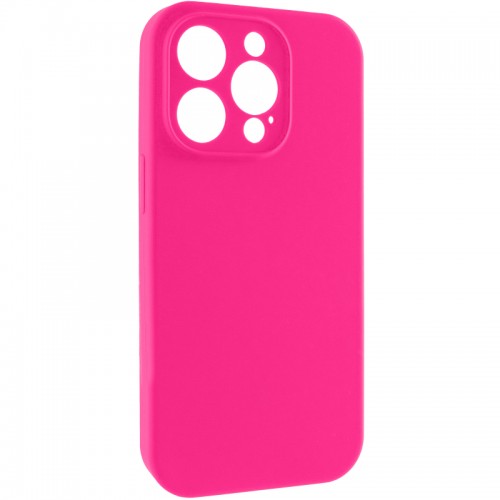 Чехол Silk Full Camera Protective (AA) NO LOGO для Apple iPhone 13 Pro (6.1") Розовый / Barbie pink