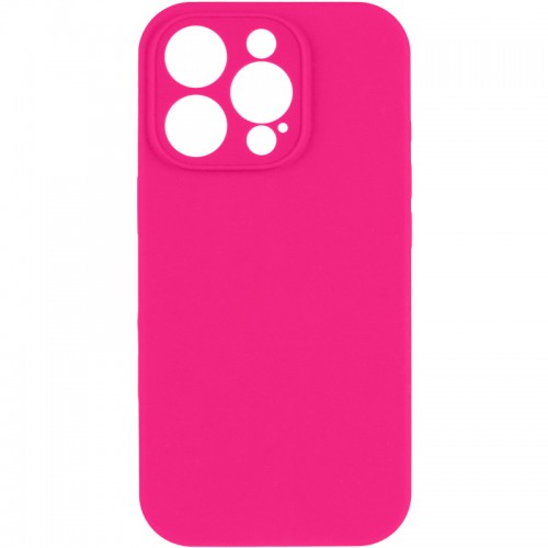 Чехол Silk Full Camera Protective (AA) NO LOGO для Apple iPhone 13 Pro (6.1") Розовый / Barbie pink