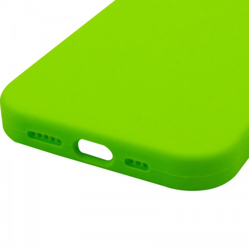 Чехол Silk Full Camera Protective (AA) NO LOGO для Apple iPhone 13 Pro (6.1") Кислотно-зелёный / Acid Green