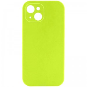 Silk Full Camera Protective (AA) NO LOGO Case for Apple iPhone 14 (6.1") Кислотно-зелёный / Acid Green