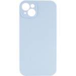 Чехол Silk Full Camera Protective (AA) NO LOGO для Apple iPhone 14 (6.1") Голубой / Sweet Blue