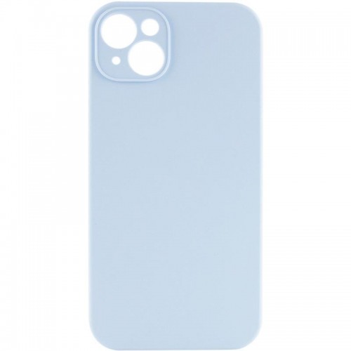 Чехол Silk Full Camera Protective (AA) NO LOGO для Apple iPhone 14 (6.1") Голубой / Sweet Blue