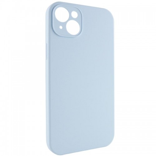 Чехол Silk Full Camera Protective (AA) NO LOGO для Apple iPhone 14 (6.1") Голубой / Sweet Blue