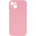 Чехол Silk Full Camera Protective (AA) NO LOGO для Apple iPhone 14 (6.1") Розовый / Light pink
