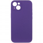Чехол Silk Full Camera Protective (AA) NO LOGO для Apple iPhone 14 (6.1") Фиолетовый / Amethyst
