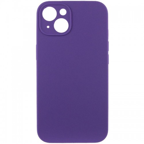 Чехол Silk Full Camera Protective (AA) NO LOGO для Apple iPhone 14 (6.1") Фиолетовый / Amethyst