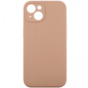 Чехол Silk Full Camera Protective (AA) NO LOGO для Apple iPhone 14 (6.1") Бежевый / Desert Gold