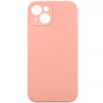 Чехол Silk Full Camera Protective (AA) БЕЗ ЛОГОТИПА для Apple iPhone 14 (6.1") Персиковый / Peach