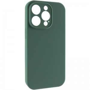 Чохол Silk Full Camera Protective (AA) NO LOGO для Apple iPhone 14 Pro (6.1") Зелений / Pine green