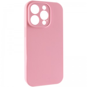 Чохол Silk Full Camera Protective (AA) NO LOGO для Apple iPhone 14 Pro (6.1") Рожевий / Light pink