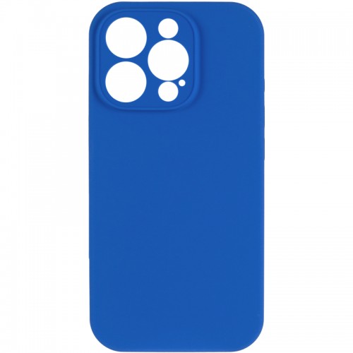 Чехол Silk Full Camera Protective (AA) NO LOGO для Apple iPhone 14 Pro (6.1") Синий / Capri Blue