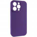 Чехол Silk Full Camera Protective (AA) NO LOGO для Apple iPhone 14 Pro (6.1") Фиолетовый / Amethyst