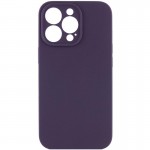 Чехол Silk Full Camera Protective (AA) NO LOGO для Apple iPhone 14 Pro (6.1") Фиолетовый / Elderberry