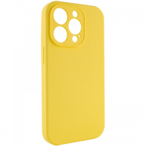 Чехол Silk Full Camera Protective (AA) NO LOGO для Apple iPhone 14 Pro Max (6.7") Желтый / Yellow