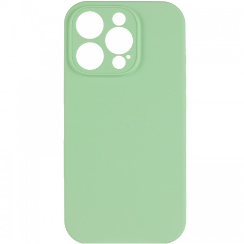 Чехол Silk Full Camera Protective (AA) NO LOGO для Apple iPhone 14 Pro Max (6.7") Зеленый / Pistachio
