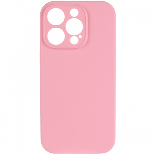 Чехол Silk Full Camera Protective (AA) NO LOGO для Apple iPhone 14 Pro Max (6.7") Розовый / Light pink