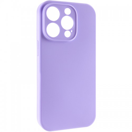Чехол Silk Full Camera Protective (AA) БЕЗ ЛОГОТИПА для Apple iPhone 14 Pro Max (6.7") Сиреневый / Дашин