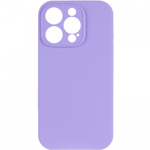 Чехол Silk Full Camera Protective (AA) БЕЗ ЛОГОТИПА для Apple iPhone 14 Pro Max (6.7") Сиреневый / Дашин