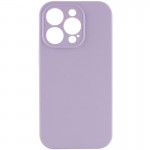 Чехол Silk Full Camera Protective (AA) NO LOGO для Apple iPhone 14 Pro Max (6.7") Сиреневый / Lilac
