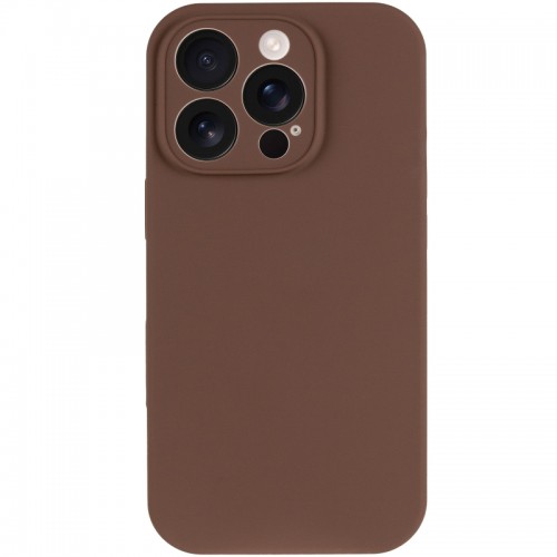 Чехол Silk Full Camera Protective (AA) NO LOGO для Apple iPhone 14 Pro Max (6.7") Коричневый / Brown