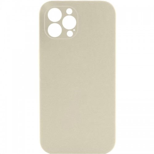 Чехол Silk Full Camera Protective (AA) NO LOGO для Apple iPhone 15 (6.1") Бежевый / Antique White