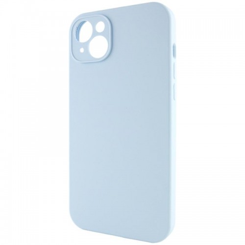 Чехол Silk Full Camera Protective (AA) NO LOGO для Apple iPhone 15 (6.1") Голубой / Sweet Blue