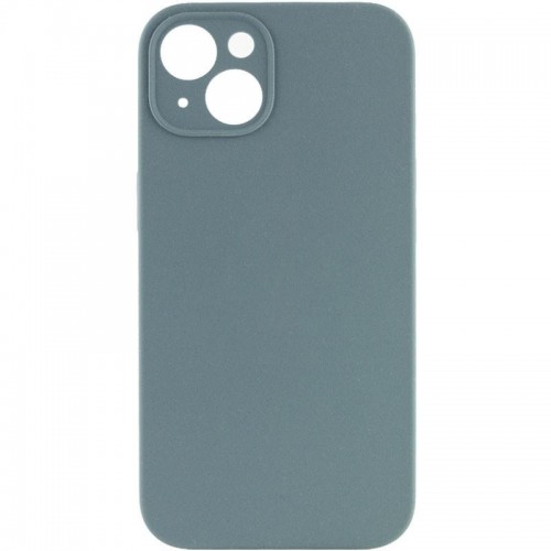 Чехол Silk Full Camera Protective (AA) NO LOGO для Apple iPhone 15 (6.1") Зеленый / Pine green