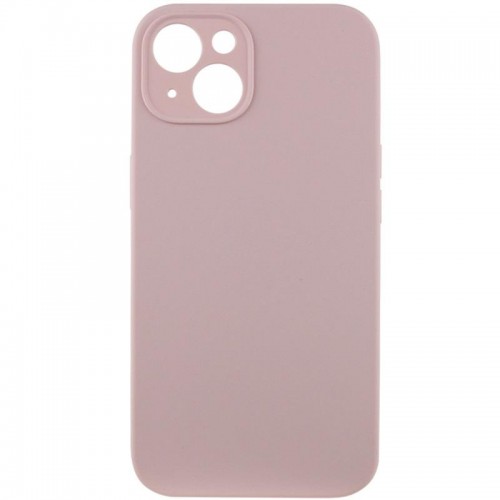 Чехол Silk Full Camera Protective (AA) NO LOGO для Apple iPhone 15 (6.1") Розовый / Chalk Pink
