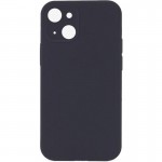 Чехол Silk Full Camera Protective (AA) NO LOGO для Apple iPhone 15 (6.1") Серый / Dark Gray
