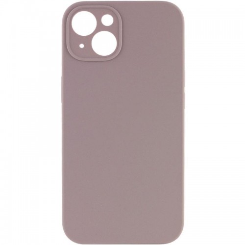 Чехол Silk Full Camera Protective (AA) NO LOGO для Apple iPhone 15 (6.1") Серый / Lavender