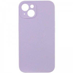 Чехол Silk Full Camera Protective (AA) NO LOGO для Apple iPhone 15 (6.1") Сиреневый / Lilac
