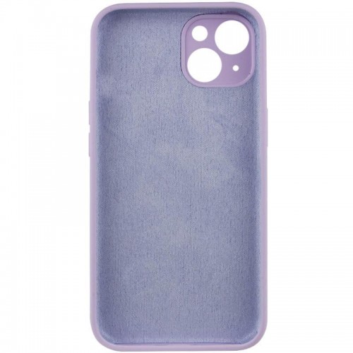 Чехол Silk Full Camera Protective (AA) NO LOGO для Apple iPhone 15 (6.1") Сиреневый / Lilac