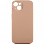 Чохол Silk Full Camera Protective (AA) NO LOGO для Apple iPhone 15 (6.1") Бежевий / Desert Gold