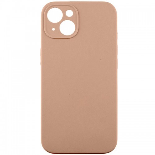 Чохол Silk Full Camera Protective (AA) NO LOGO для Apple iPhone 15 (6.1") Бежевий / Desert Gold