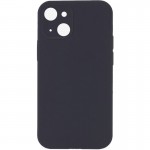 Чехол Silk Full Camera Protective (AA) NO LOGO для Apple iPhone 15 Plus (6.7") Серый / Dark Gray
