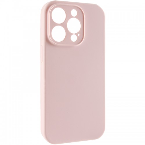 Чехол Silk Full Camera Protective (AA) NO LOGO для Apple iPhone 15 Pro (6.1") Розовый / Chalk Pink