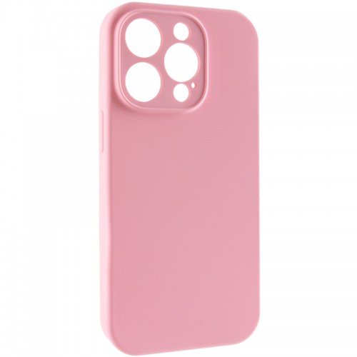 Чехол Silk Full Camera Protective (AA) NO LOGO для Apple iPhone 15 Pro (6.1") Розовый / Light pink
