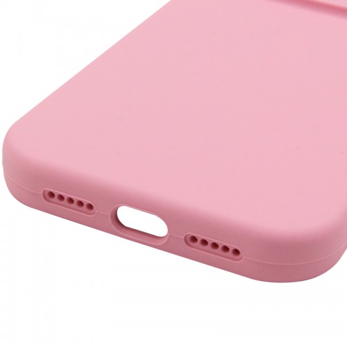 Чехол Silk Full Camera Protective (AA) NO LOGO для Apple iPhone 15 Pro (6.1") Розовый / Light pink