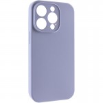 Чехол Silk Full Camera Protective (AA) NO LOGO для Apple iPhone 15 Pro (6.1") Серый / Lavender Gray